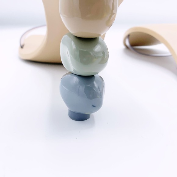 CULT GAIA Meta Bauble-Heel Vinyl Mules - Picture 14 of 14